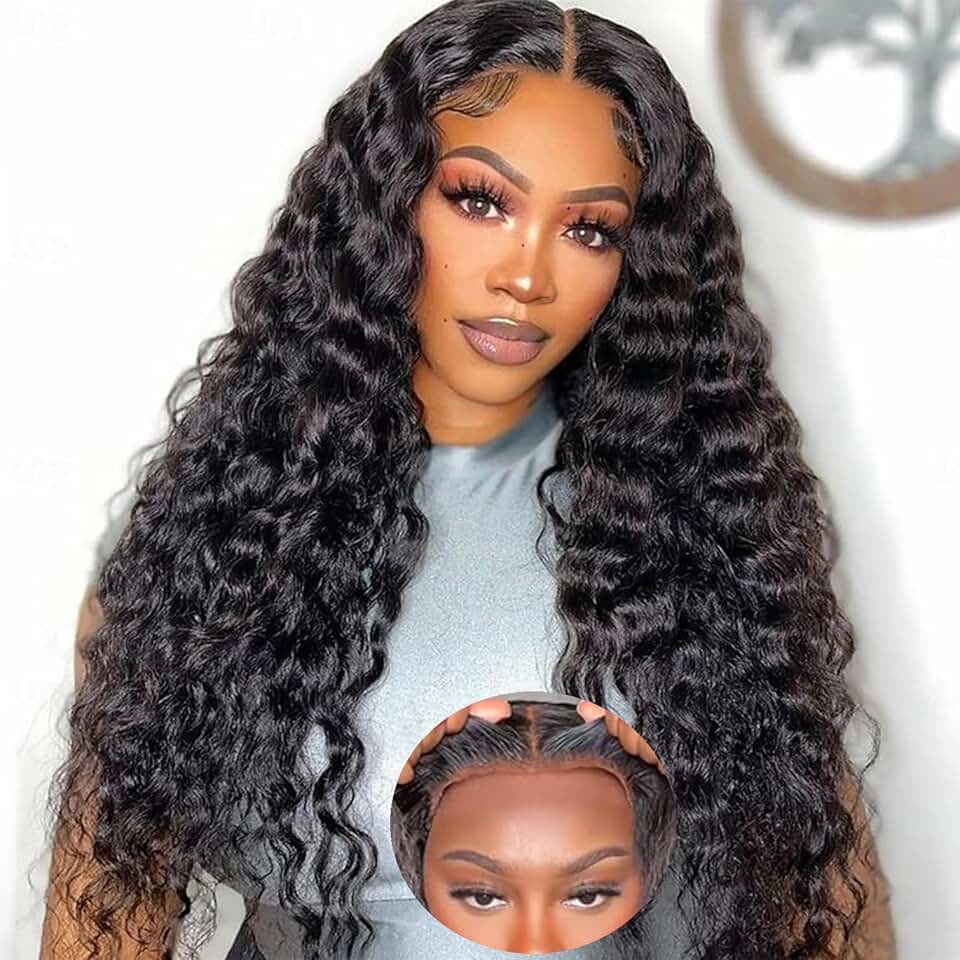 Glueless Deep Wave Wig