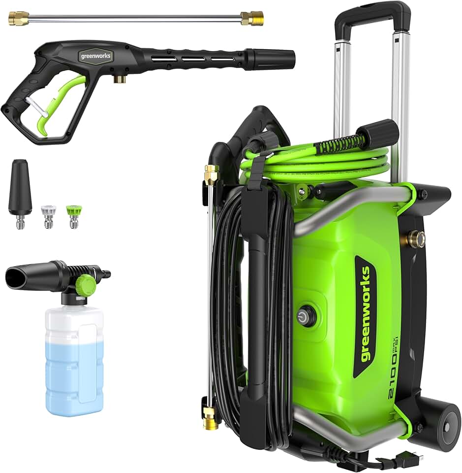 Greenworks 2100 PSI Pressure Washer