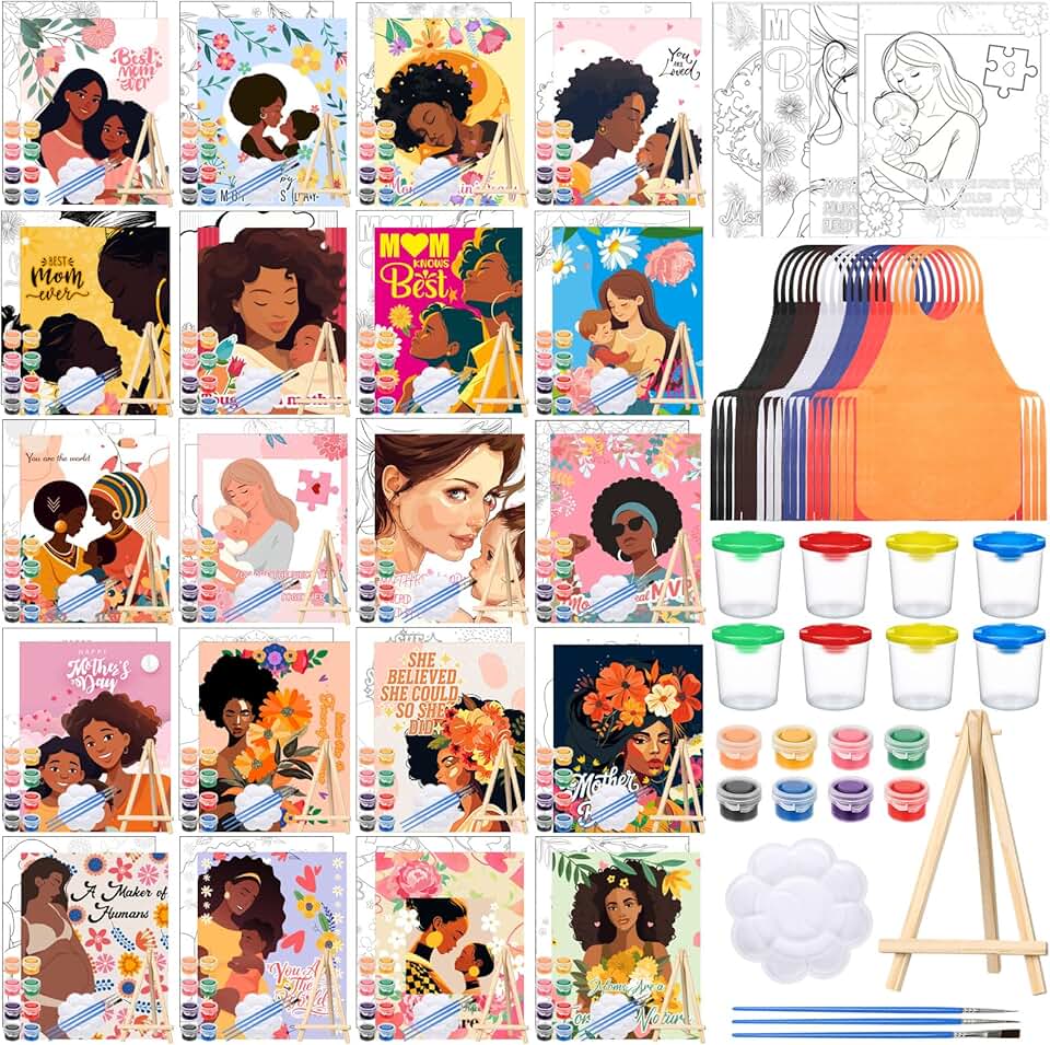 Pre Drawn Canvas Kit