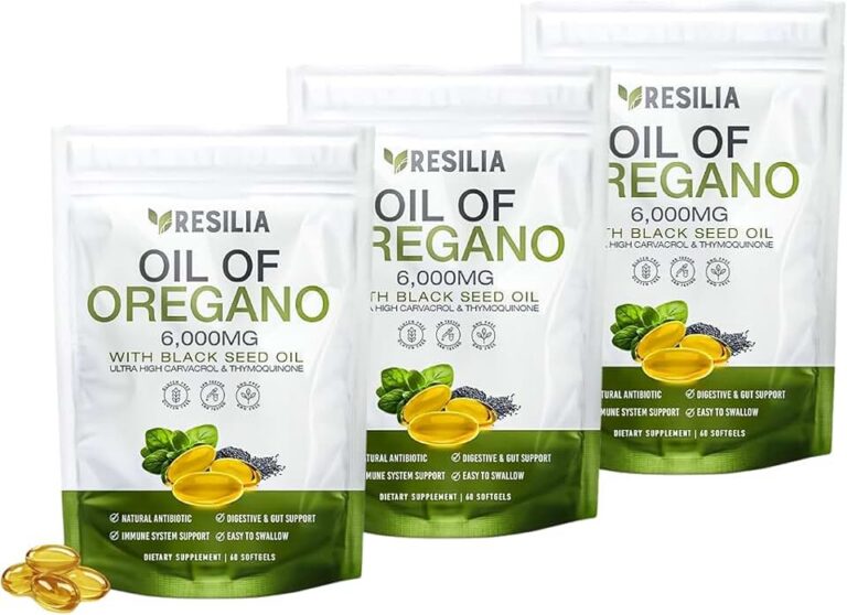Resilia Oregano Oil Softgels