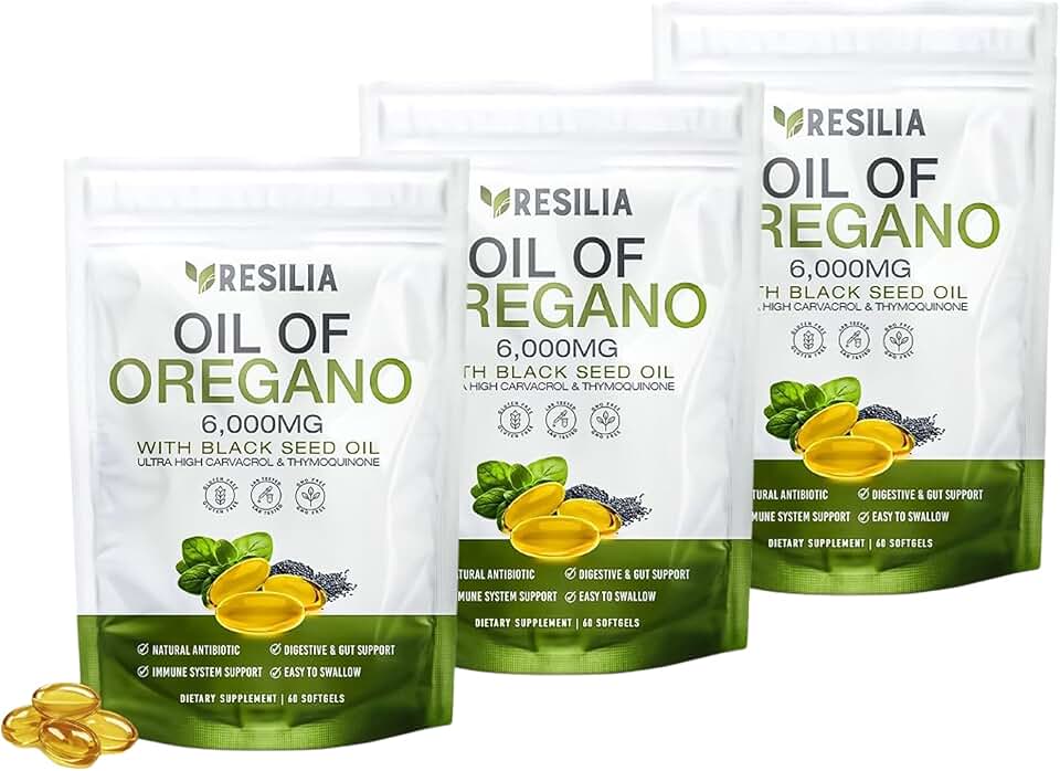 Resilia Oregano Oil Softgels