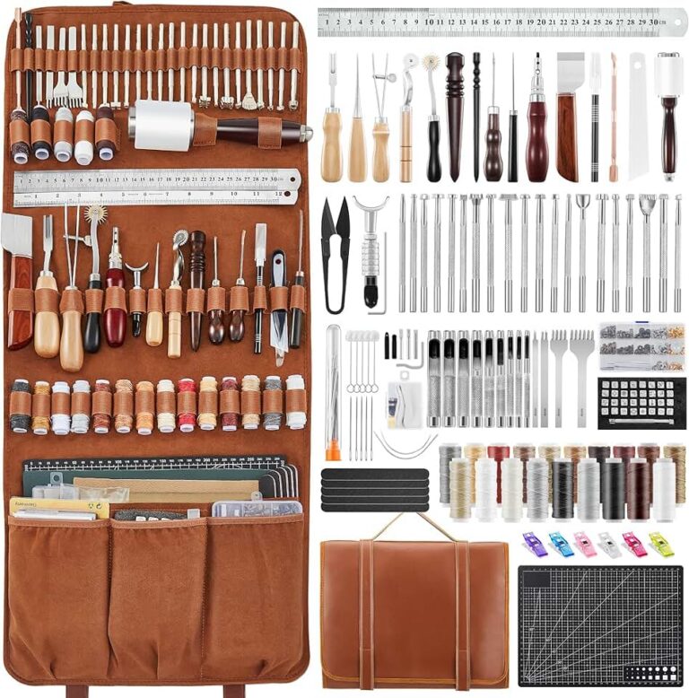 SAKERNEO Leather Tools Kit
