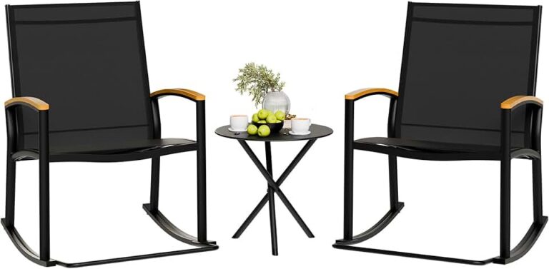 Shintenchi Rocking Bistro Set