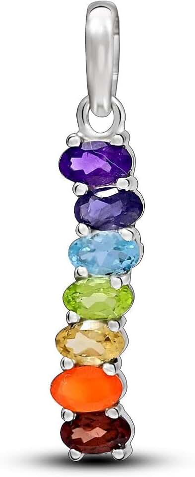 Silver Chakra Pendant