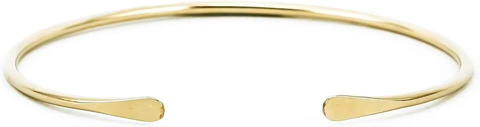 Smooth Gold Cuff Bracelet