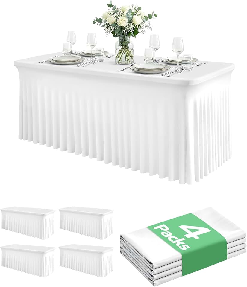 Spandex Table Cover Skirts