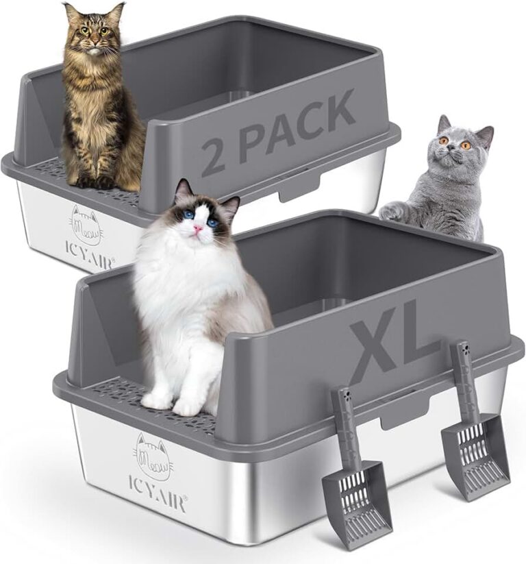 Stainless Steel Cat Litter Box