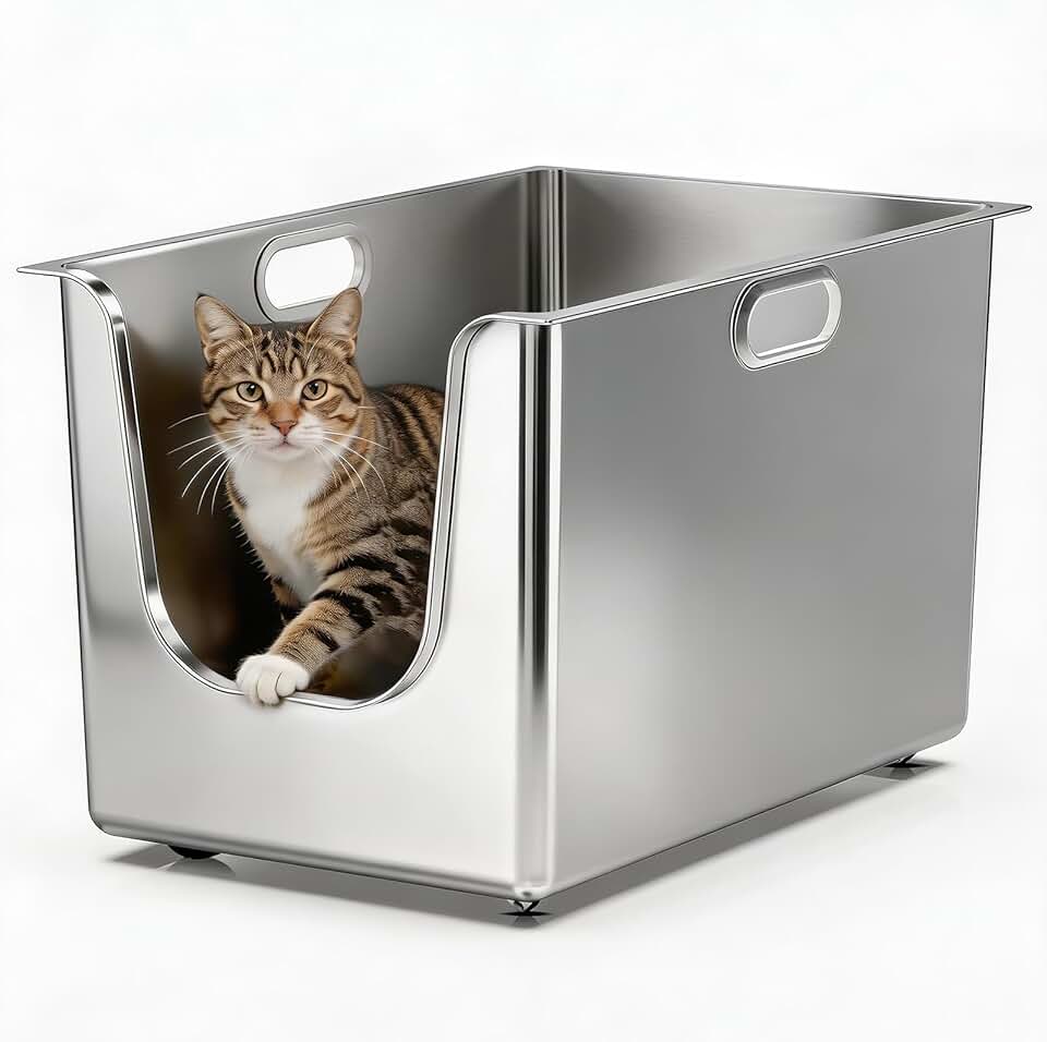 Stainless Steel Litter Box