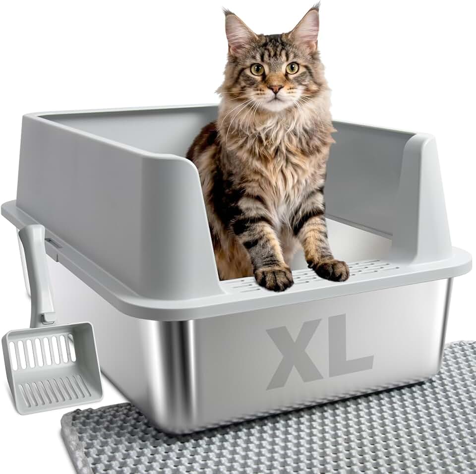 Stainless Steel Litter Box