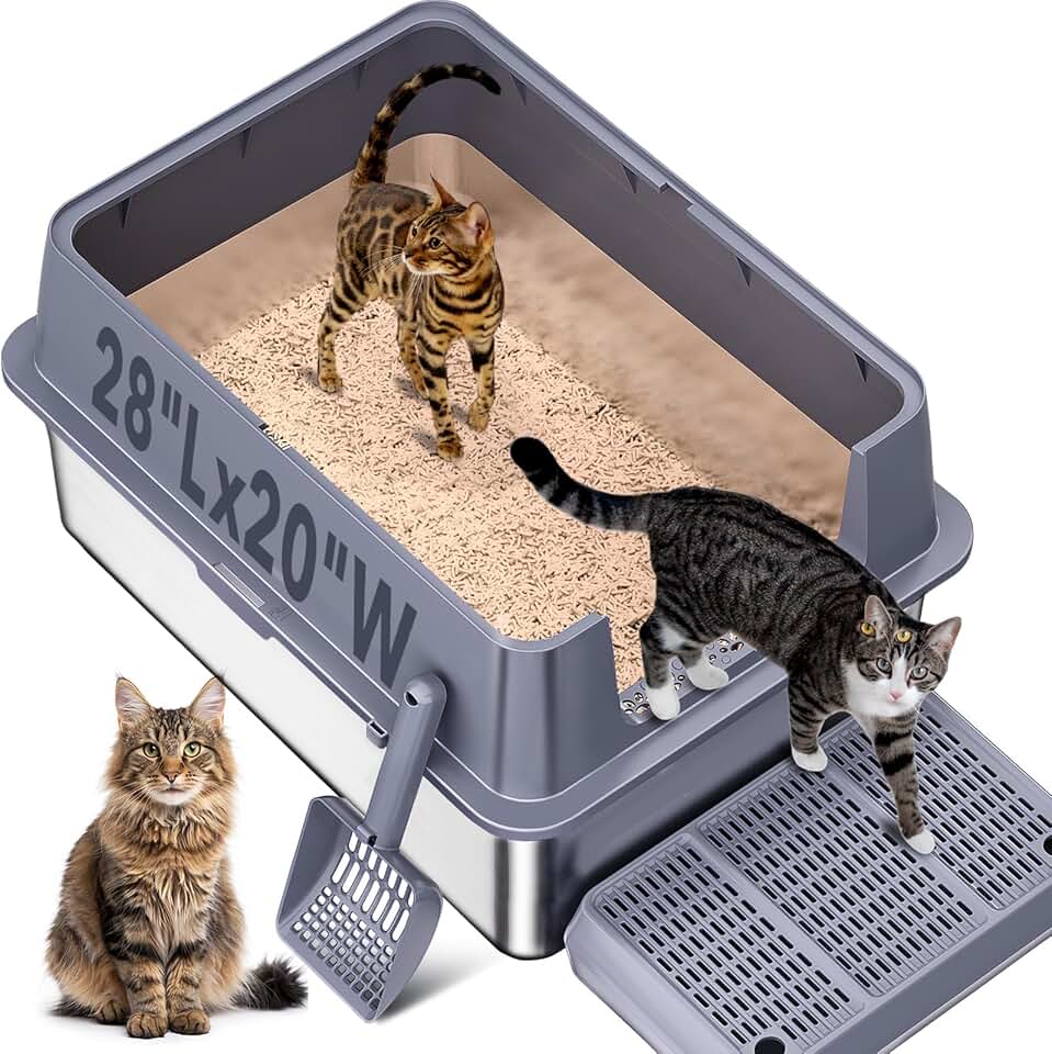 Stainless Steel Litter Box
