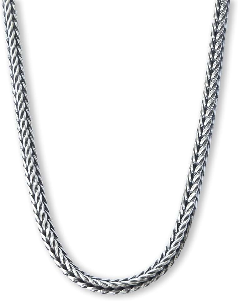 Sterling Silver Foxtail Chain