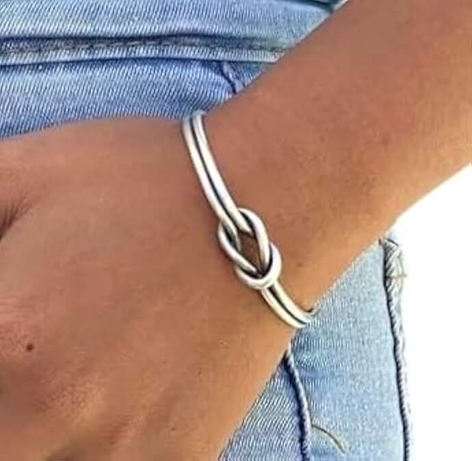 Sterling Silver Knot Bracelet