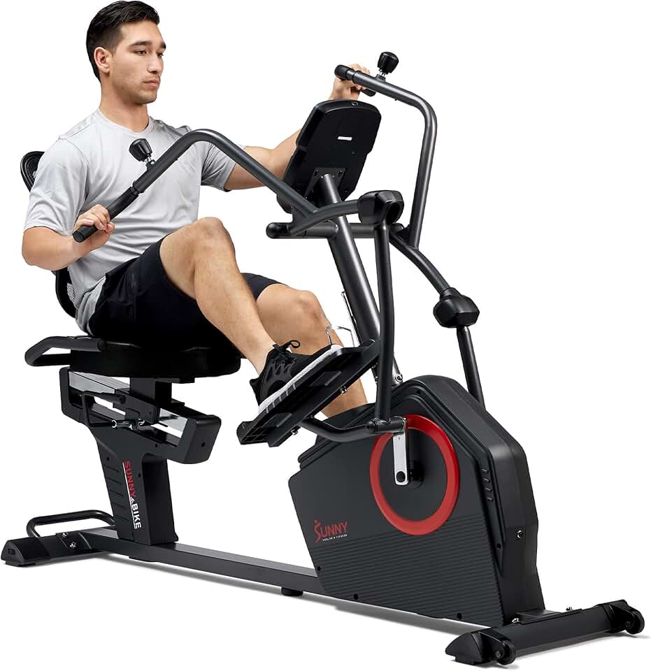 Sunny Health Recumbent Cross Trainer