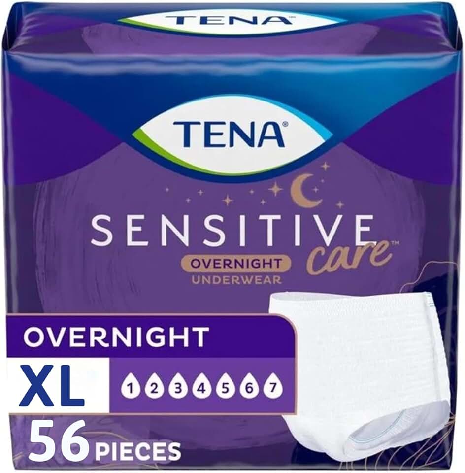 TENA Sensitive Care Overnight Underwear