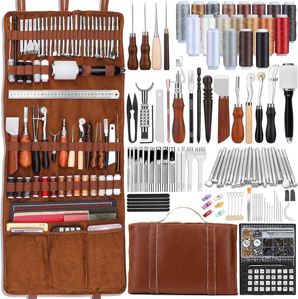 TLKKUE Leather Tooling Kit