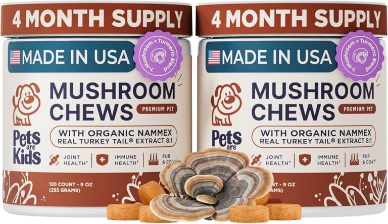 Turkey Tail Mushroom Dogs