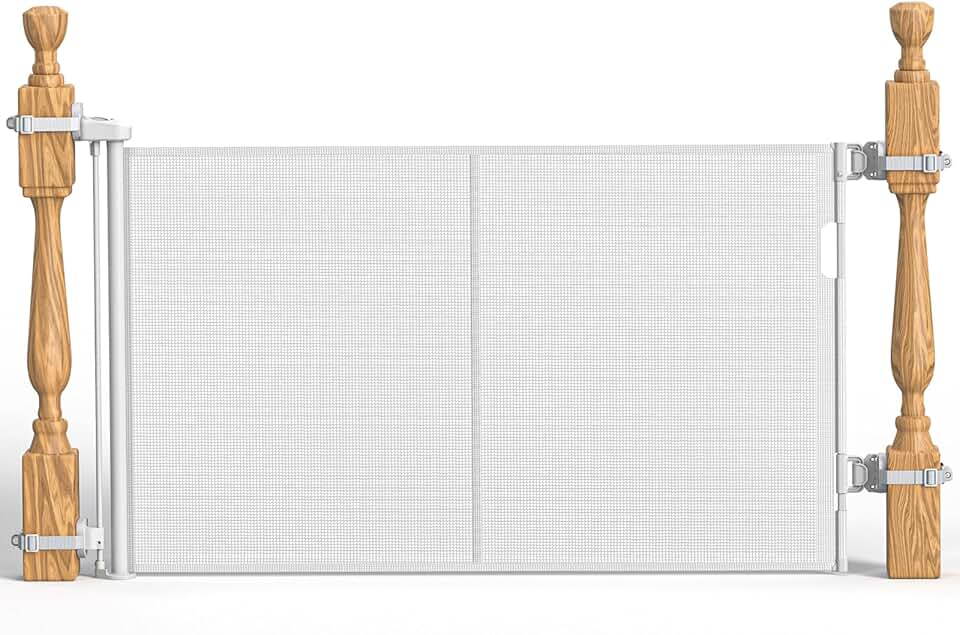 Upgraded Retractable Baby Gate