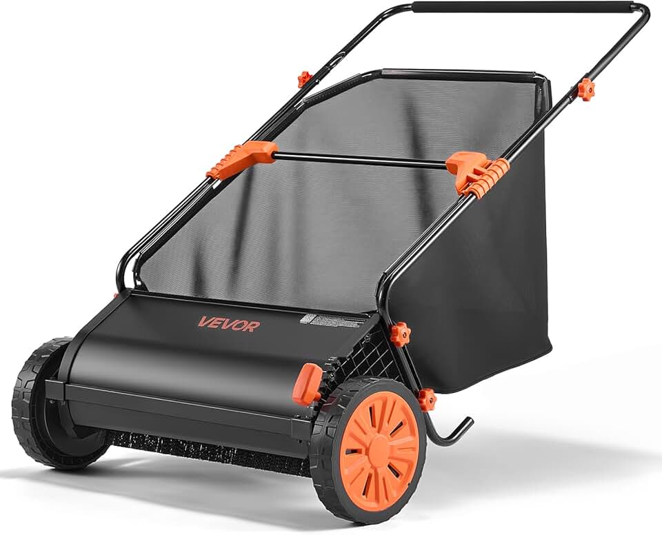 VEVOR Push Lawn Sweeper