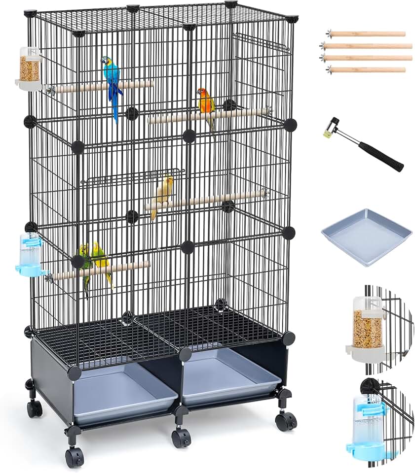 VISCOO 46-Inch Bird Cage
