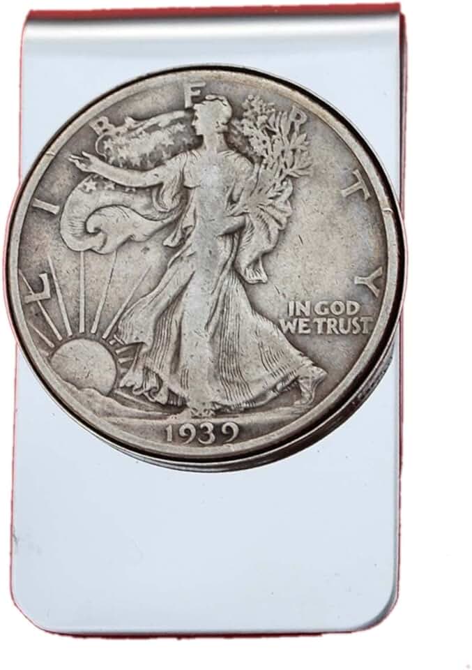 Walking Liberty Money Clip