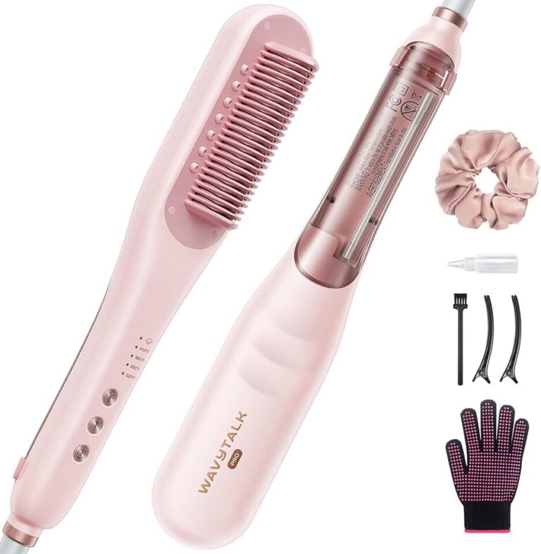 Wavytalk Steam Straightener Brush