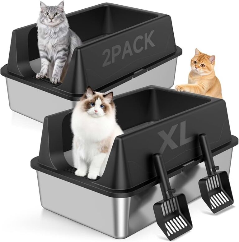XL Stainless Steel Litter Box