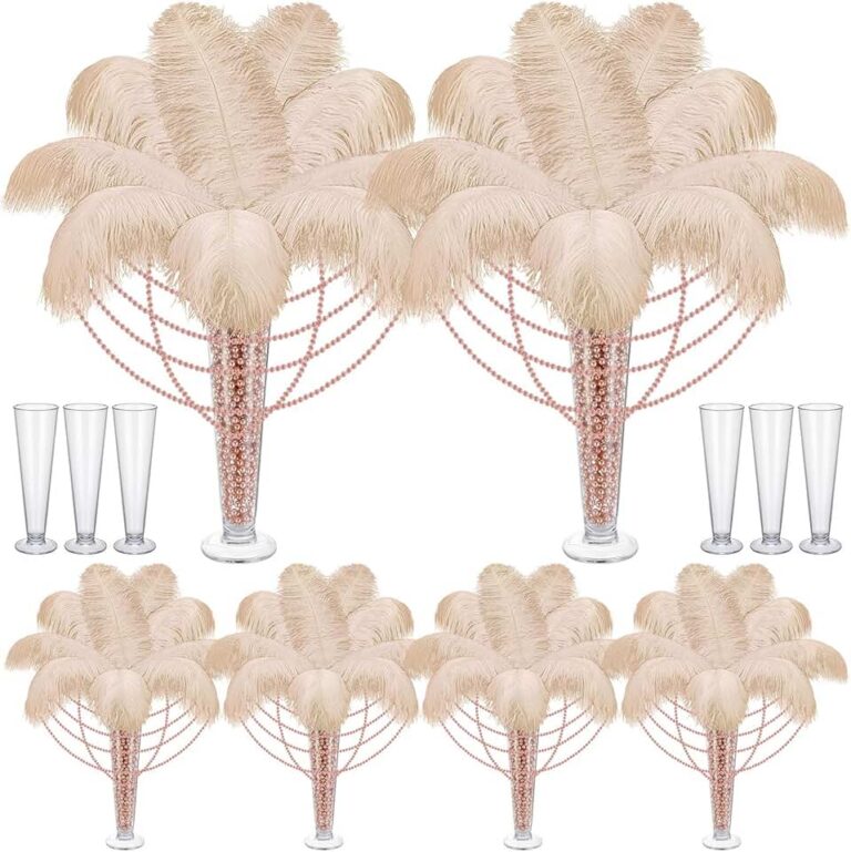 Yuxung Ostrich Feather Centerpiece