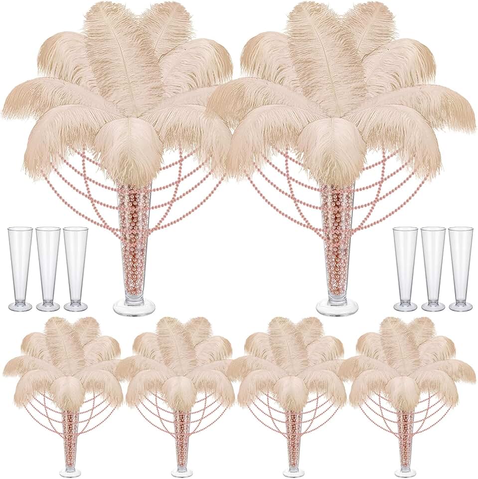 Yuxung Ostrich Feather Centerpiece