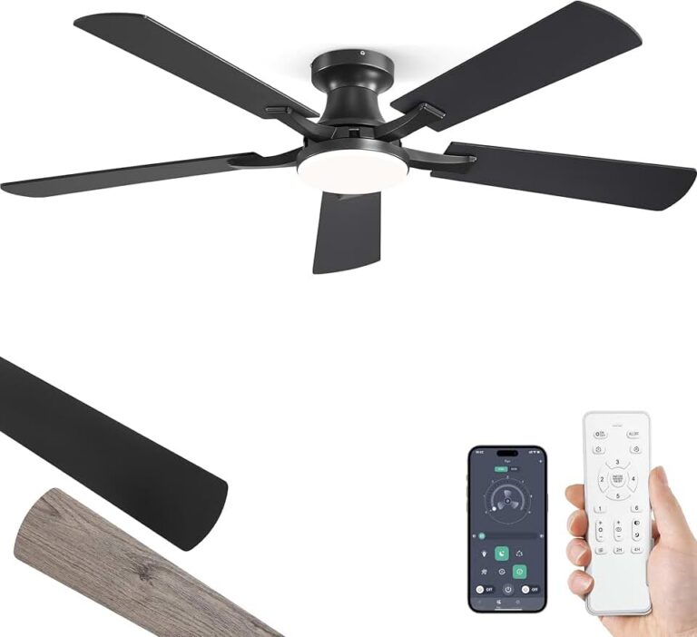 ZMISHIBO 52 Inch Ceiling Fan