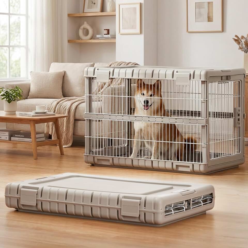 ZOMISIA Collapsible Dog Crate