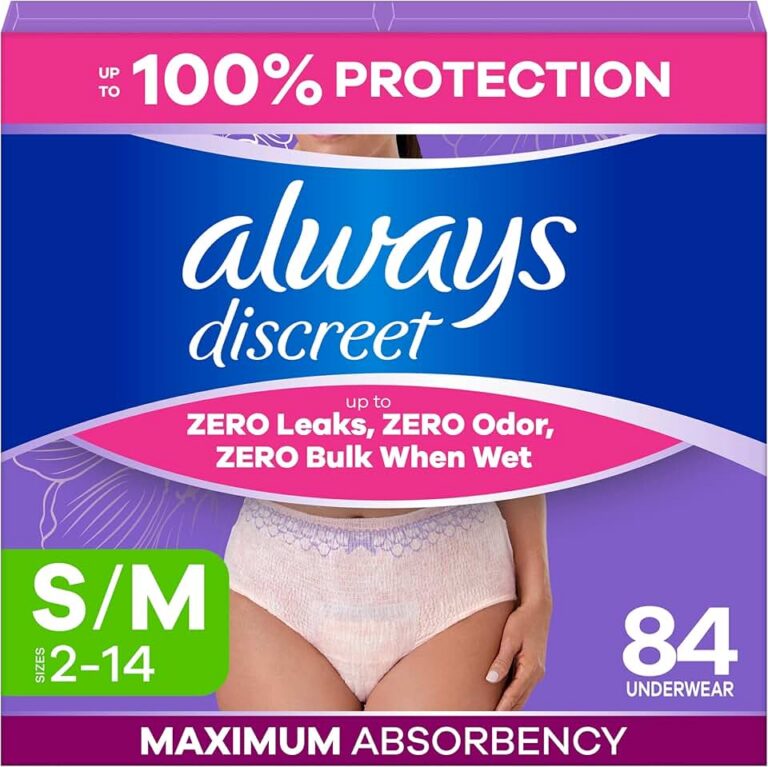 Always Discreet Diapers