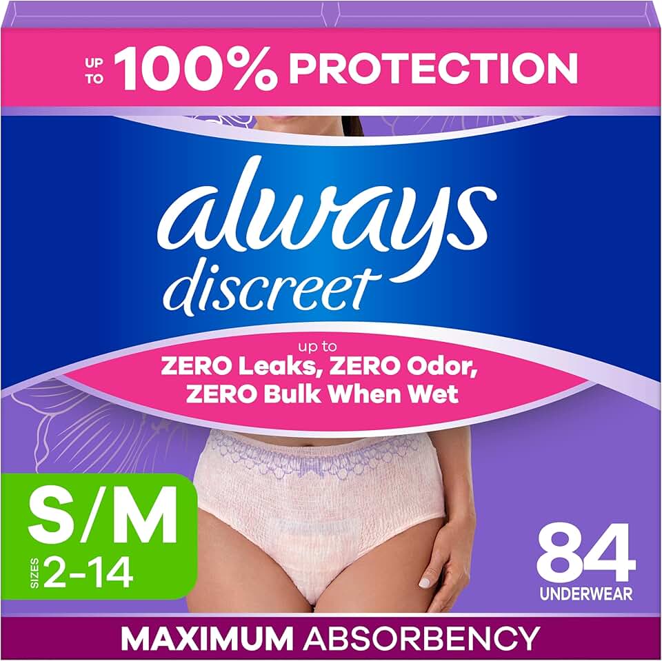 Always Discreet Diapers
