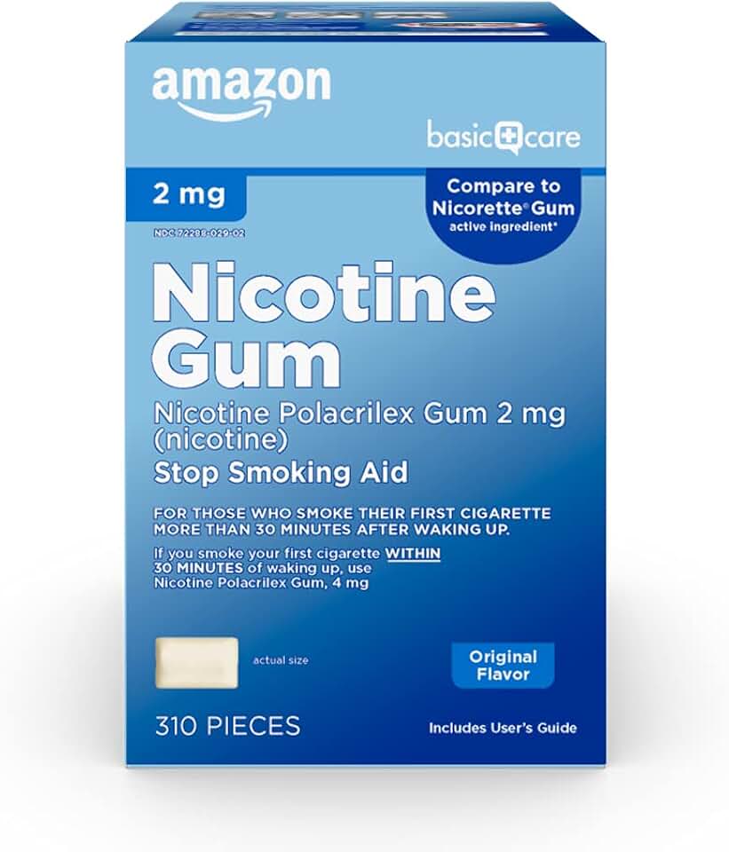 Amazon Basic Care Nicotine Gum