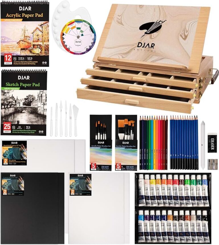 DJAR Acrylic Paint Set