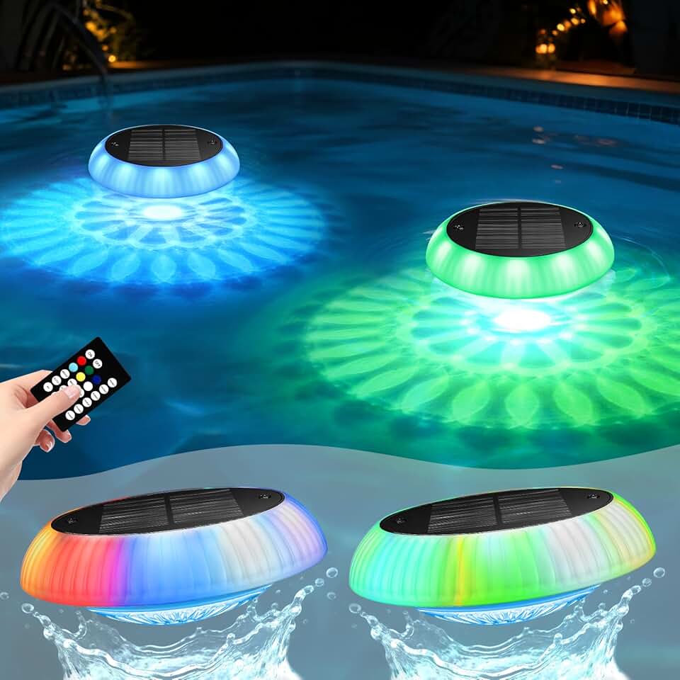 Yogaret Solar Pool Lights