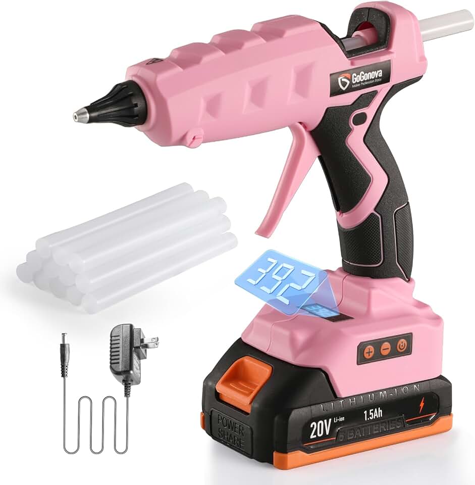 GoGonova Cordless Glue Gun