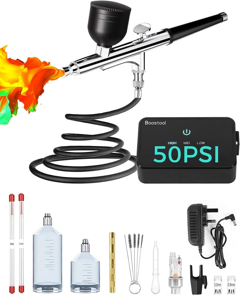 50 PSI Airbrush Kit