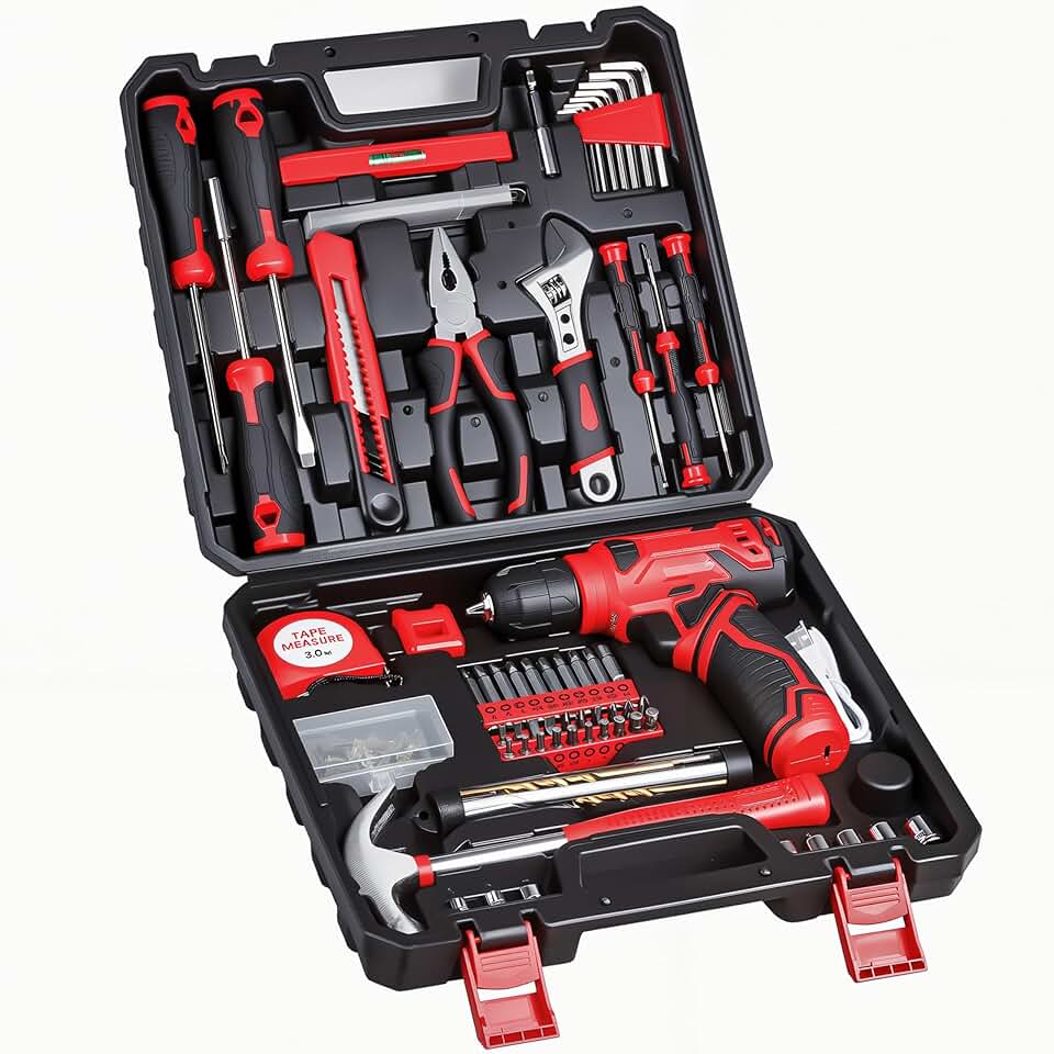 8V Cordless Drill Set