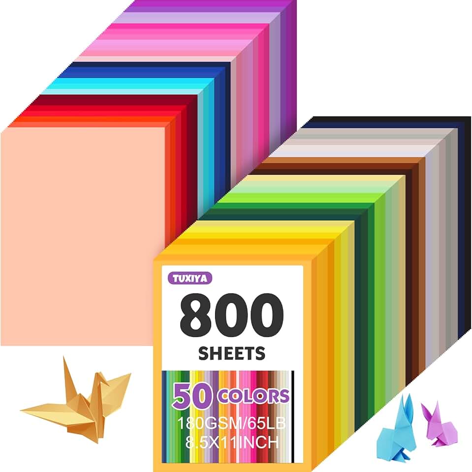 Colored Cardstock 8.5x11