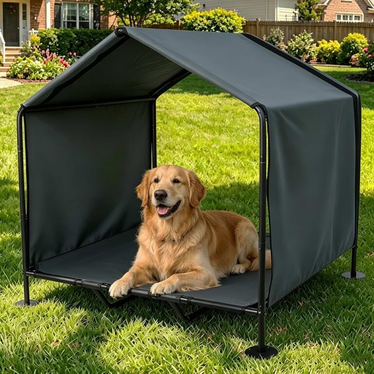 Dog Canopy Raised Bed