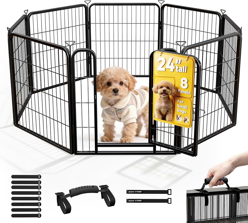 8-Panel Dog Playpen