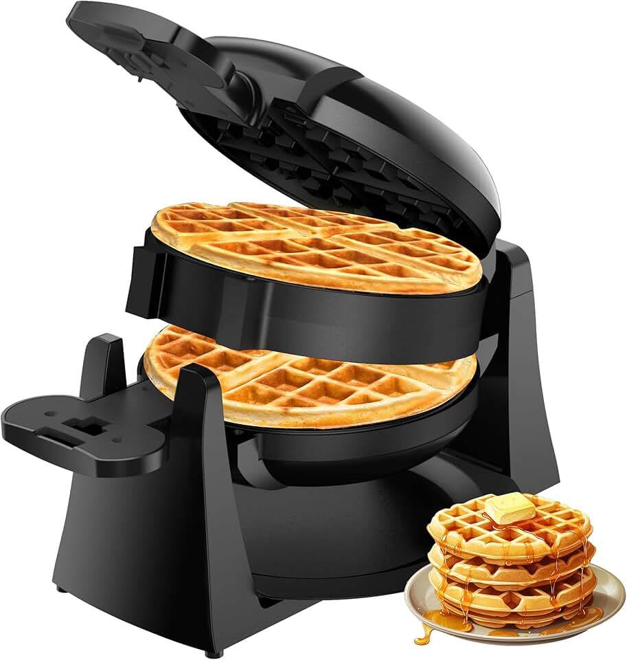 Double Belgian Waffle Maker