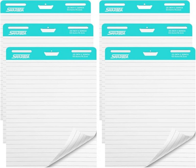 Lined Sticky Easel Pad