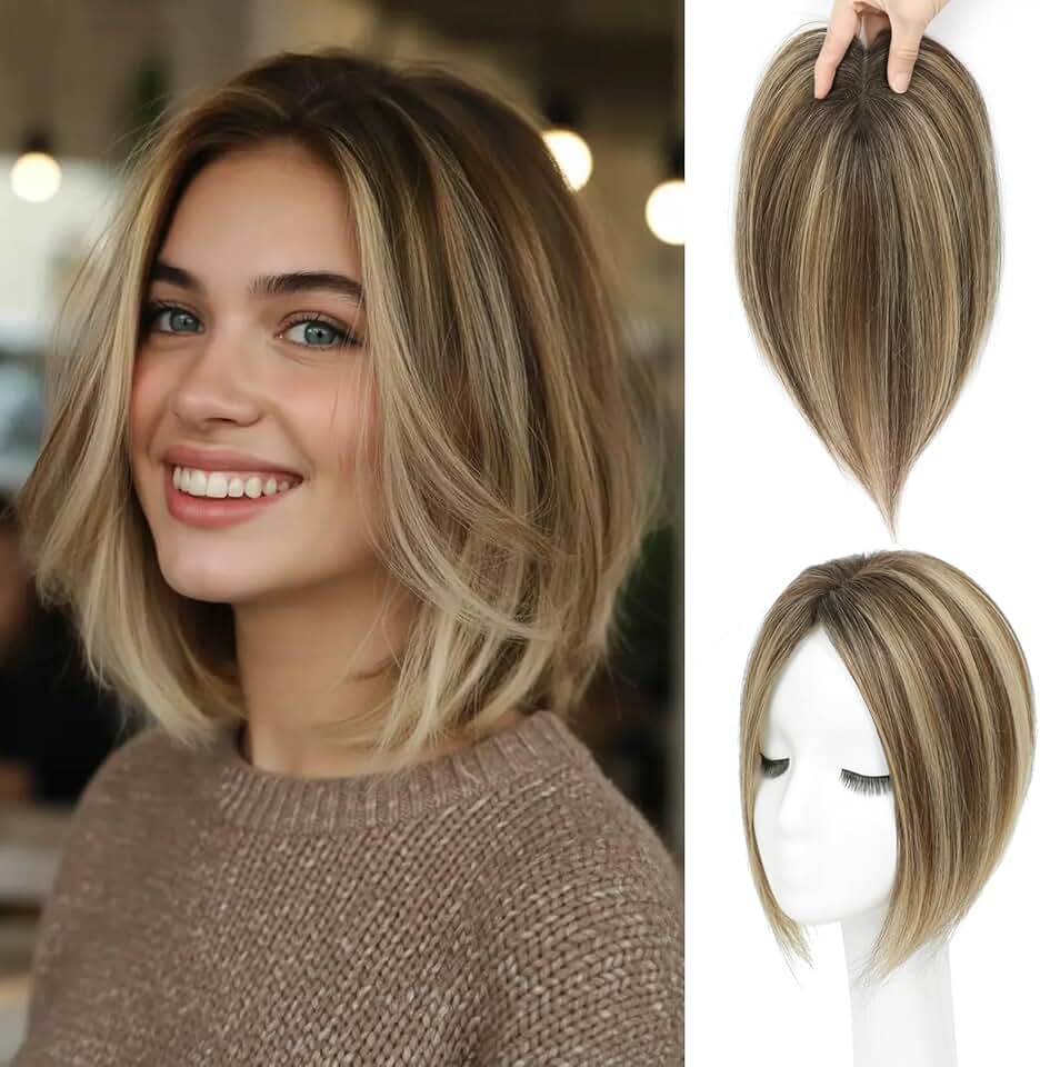 Human Hair Topper