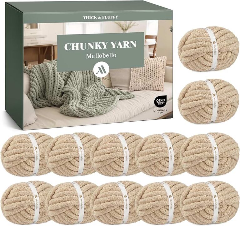 Jumbo Chenille Chunky Yarn