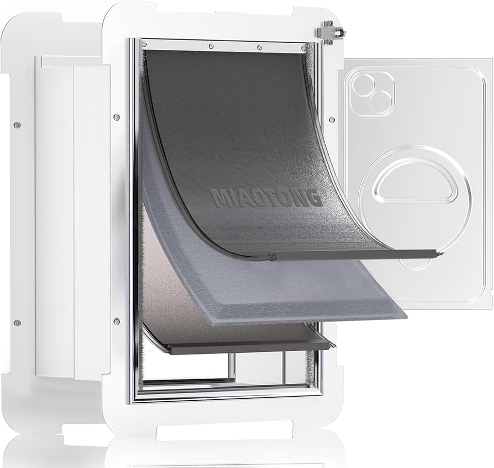 MIAOTONG 3-Flap Dog Door