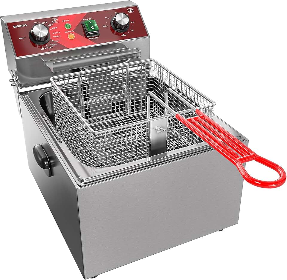 EGGKITPO Electric Deep Fryer