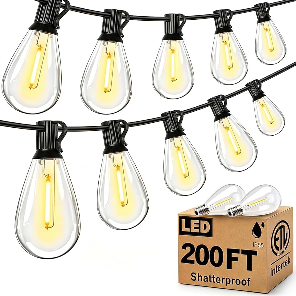 Tenmiro 200FT String Lights
