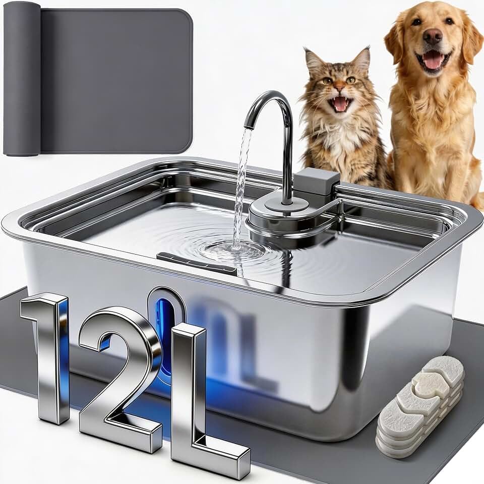 12L Dog Water Fountain