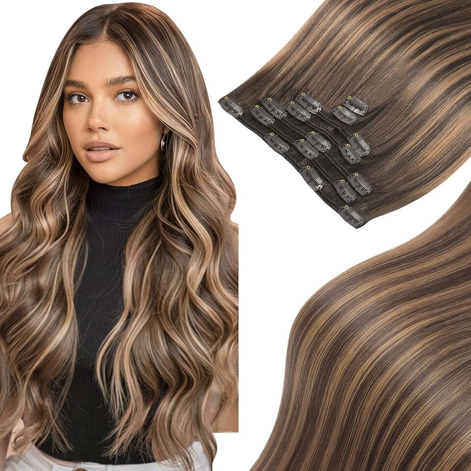 Balayage Clip In Extensions